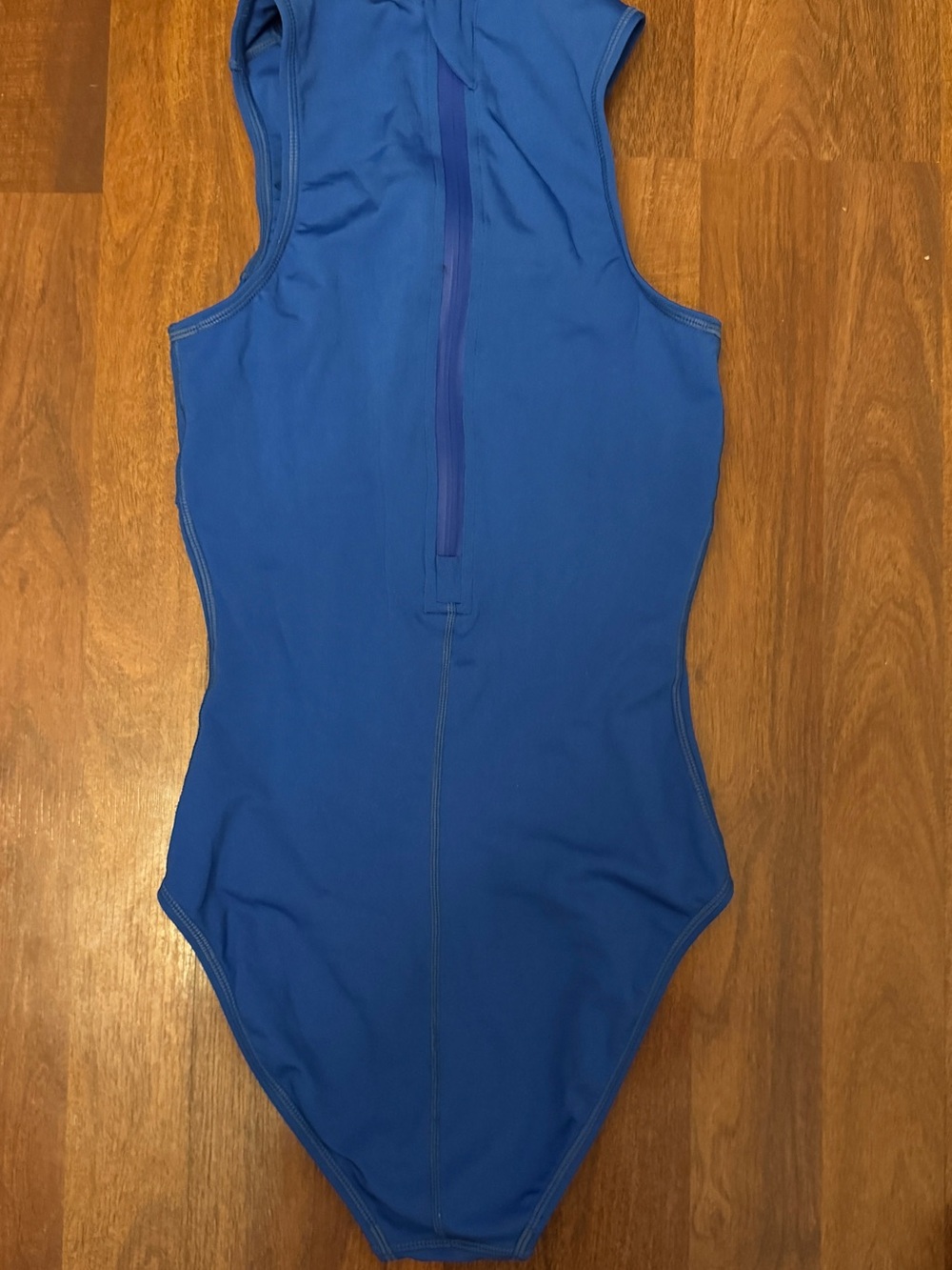 Arena Solid Blue Water Polo Suit - Picture 2 of 3